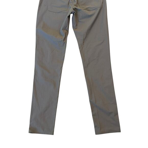 Vuori Meta Pants Athletic Slim Chino Stretch Performance Grey Men’s 31 x 34 Tall - Picture 11 of 13